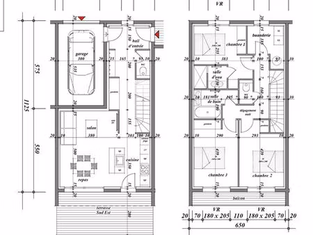 immeuble 512 m² frontenex