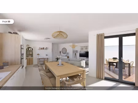 vente appartement 4 pièces 97 m² les mathes (17570)