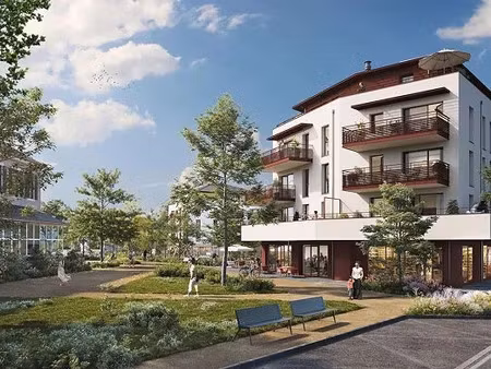 vente appartement 4 pièces 89.9 m² à sciez (74140)  371 500 €