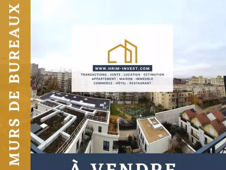 vente bureau 200 m² issy-les-moulineaux (92130)