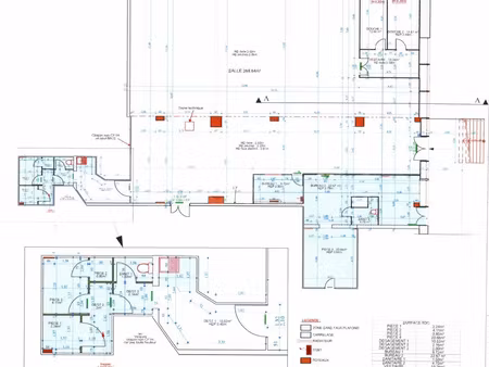 location commerce 477 m² à auxerre (89000)