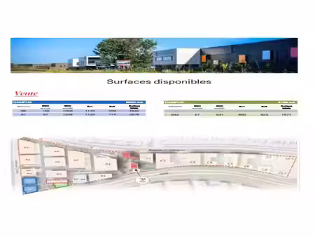 a vendre locaux neufs à partir de 2 788m² à tremblay parc aérolians