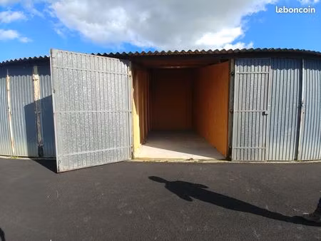 garage bétonné pas cher