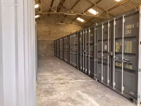 location box de stockage 20 pieds