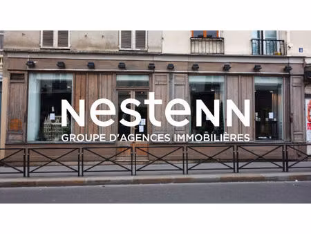 a vendre : local commercial avec appartement  centre de muzillac