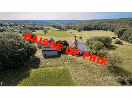 vente ferme 7 pièces 1 m² à concorès (46310)  263 000 €