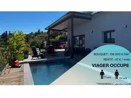 maison en viager 4 pièces 102 m²