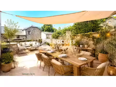 maison 120 m2 terrasse  jardin  à deux pas du lac de salles-