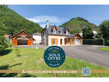 maison avec garage 6 pieces 148m² au cœur de sarrancolin (porte des vallées d'aure & louro