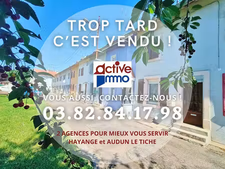 en vente maison 93 m² – 147 000 € |serémange-erzange