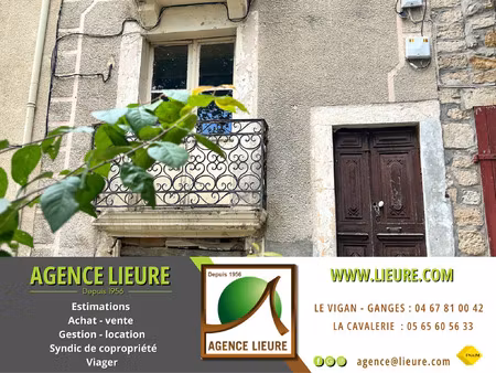 en cévennes  maison de village à restaurer  a vendre
