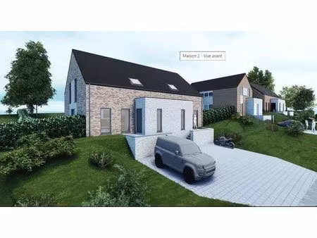 villa 4 façades neuve à erquennes