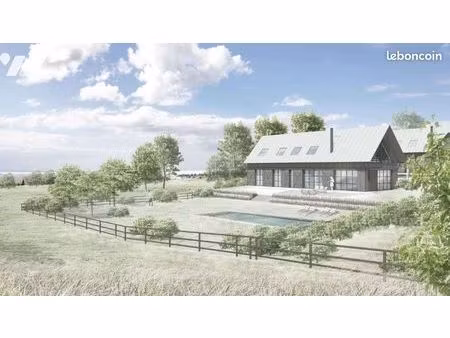 terrain 1624 m² bonneville sur touques