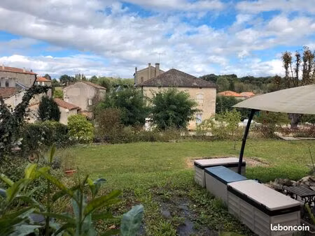 terrain avec garage 400m² centre ville champagne mouton