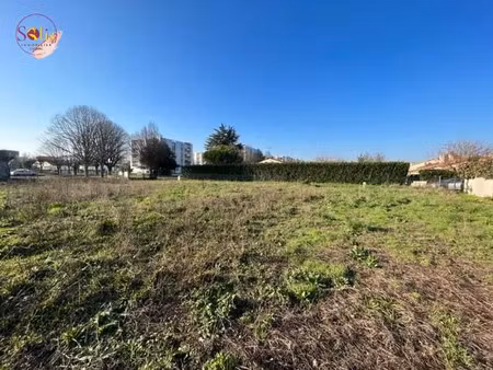vente terrain 662 m² cognac (16100)