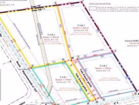 vente terrain à courtillers (72300) : à vendre / 1664m² courtillers
