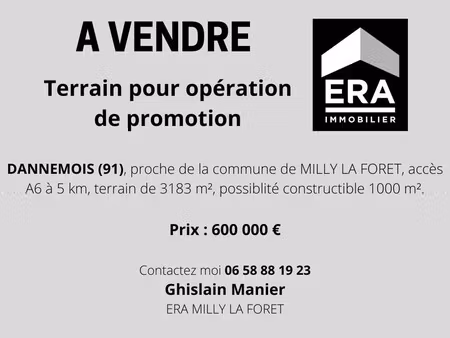 vente terrain