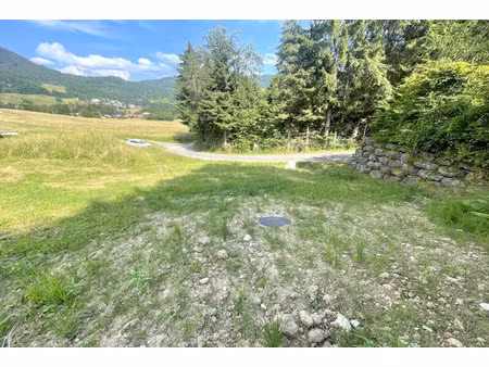 vente terrain 750 m² habère-poche (74420)