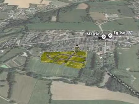 vente terrain au petit-fougeray (35320) : à vendre / 312m² le petit-fougeray