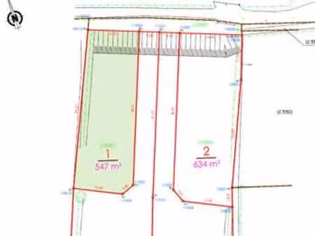 vente terrain à marigny (50570) : à vendre / 547m² marigny