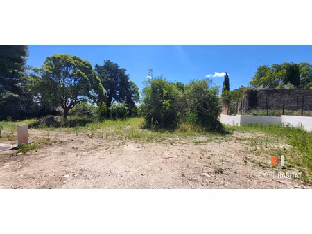 clarensac terrain a batir entierement viabilise de 379m2 exp