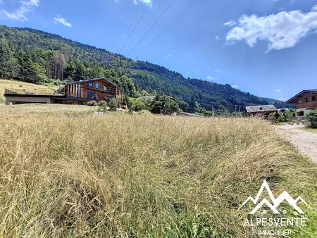 vente terrain 506 m² le biot (74430)