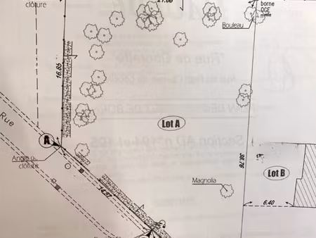 vente terrain 600 m² maulde (59158)