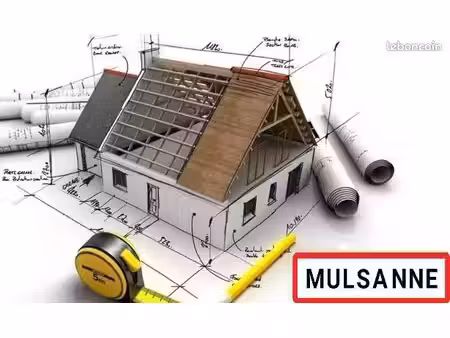 terrain 1231 m² mulsanne