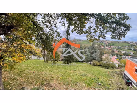 vente terrain 1700 m2 à sorbiers