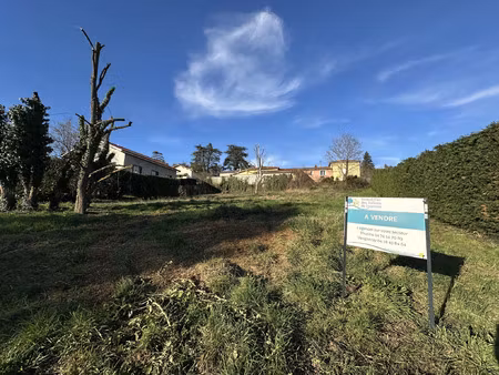 vente terrain 518 m² thurins (69510)