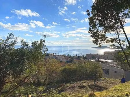 terrain avec permis obtenu - vue mer panoramique