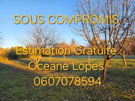 vente terrain 1763 m² royères (87400)