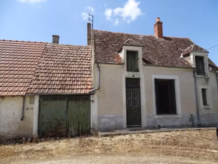 vente maison 3 pièces 48 m² à saint-loup-des-chaumes (18190)  33 000 €