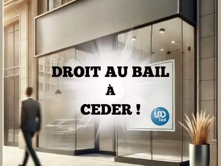 vente droit au bail 50 m²