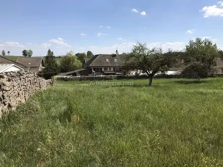 vente terrain 593 m2 à fontain