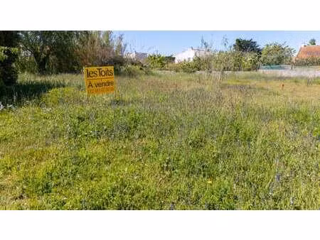 vente terrain à la guérinière (85680) : à vendre / 1370m² la guérinière