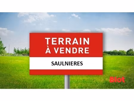 a vendre chez blot immobilier bain-de-bretagne - terrain - 500 m² - saulnieres