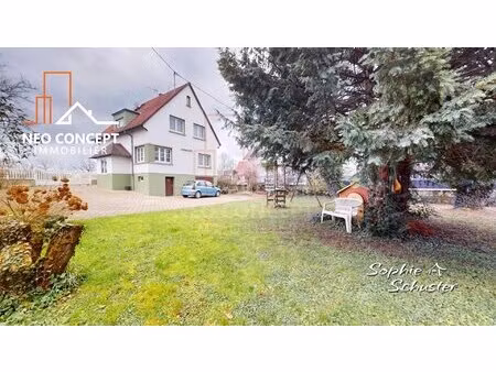 maison bien entretenue au cœur de roeschwoog