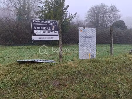 terrain de 550 m² à saint-wandrille-rancon