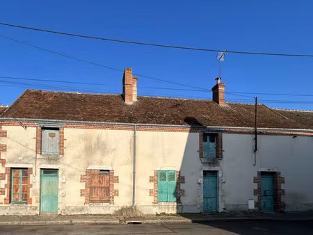 vente maison autry le chatel  94m² 4 pièces 18 000€ loiret