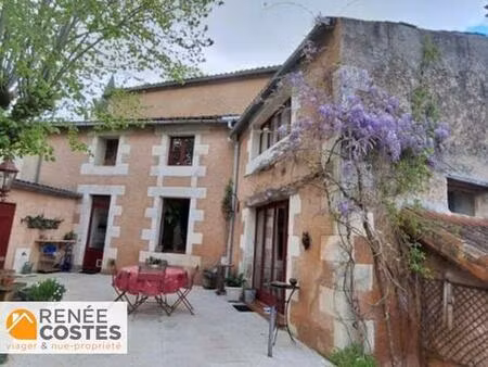 vente en nue propriété - h72 ans - latille (86190)