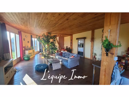 maison t5 sur les collines de barran