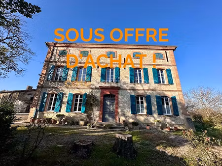 vente maison 8 pièces 302 m² à labastide-saint-georges (81500)  320 000 €