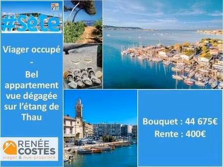 viager occupé - f79-h79 ans - sete (34200)