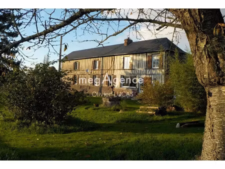 vente maison 6 pièces 160 m² à bosc-bénard-crescy (27310)  333 000 €