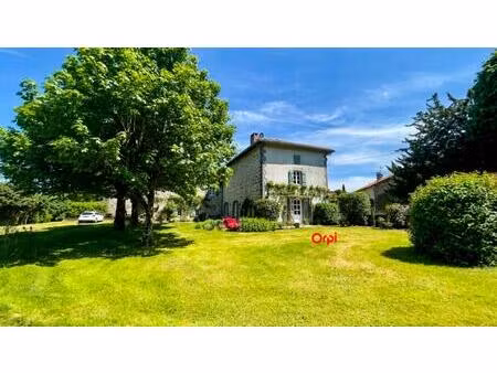 vente maison 6 pièces 198 m² cognac-la-forêt (87310)