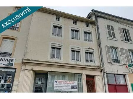 immeuble en centre ville avec local loué