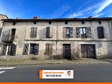 maison à vendre 8 pièces proche de chateauponsac (87)