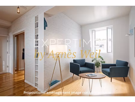 saint-cloud - coteaux - appartement 2 pieces lumineux avec c