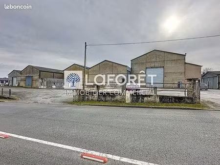 entrepôt 924 m² parthenay